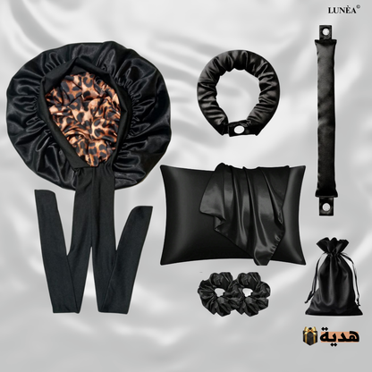 طقم الساتان الحريري الجديد