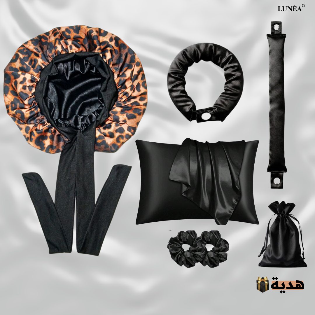 طقم الساتان الحريري الجديد