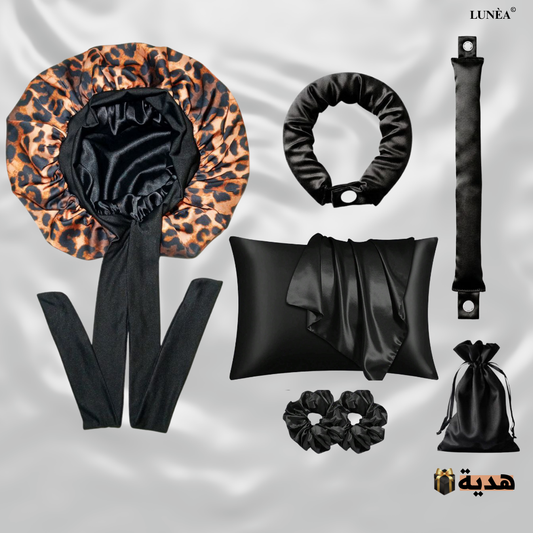 طقم الساتان الحريري الجديد